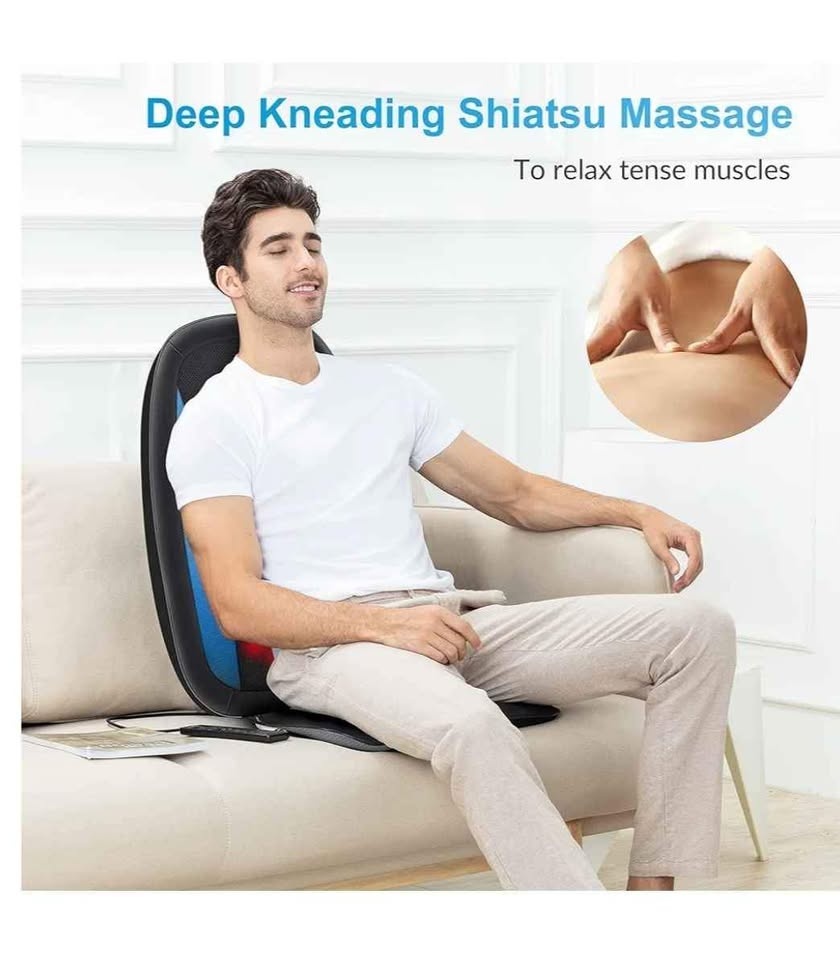 Comfier Shiatsu Back Massager with Heat - photo 5