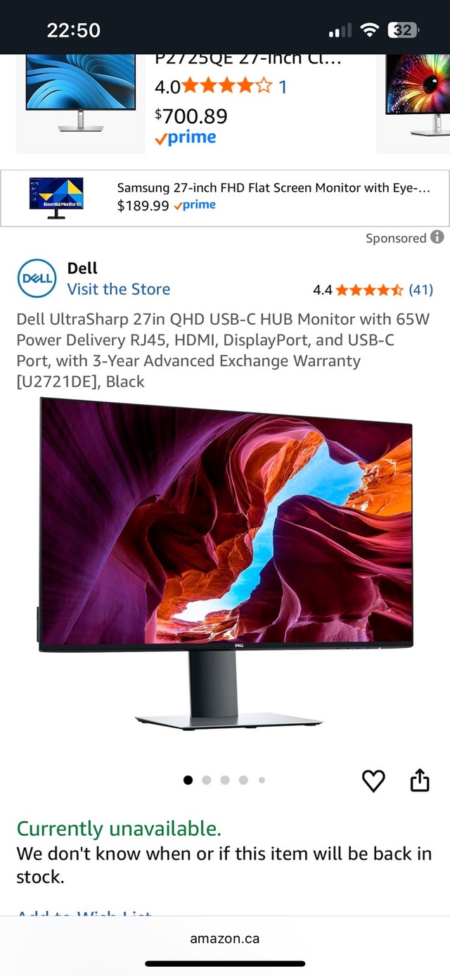 Dell 27inch UltraSharp U2721DE LED monitor - photo 4