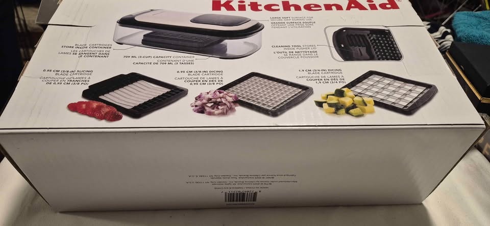Kitchen Aide 3-in-1 Chop and Slice set - photo 2