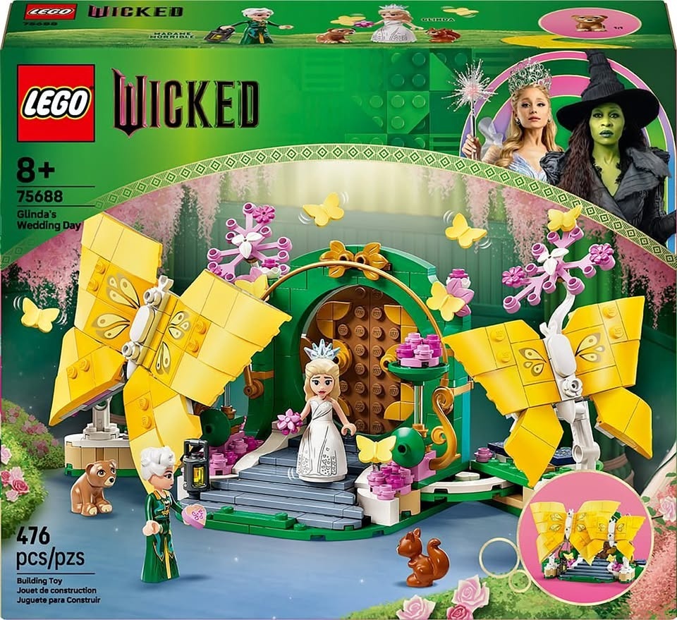 BNIB Wicked Lego Set Glinda's Wedding