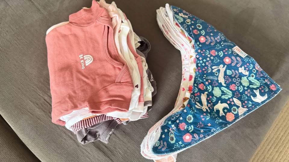 Baby Clothing & Accessories Bundle – 30+ Items, Newborn to 6 Mon - photo 5