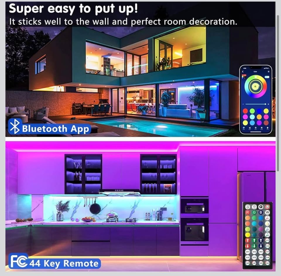 Keepsmile 100ft Led Strip Lights Christmas Decorations - photo 3
