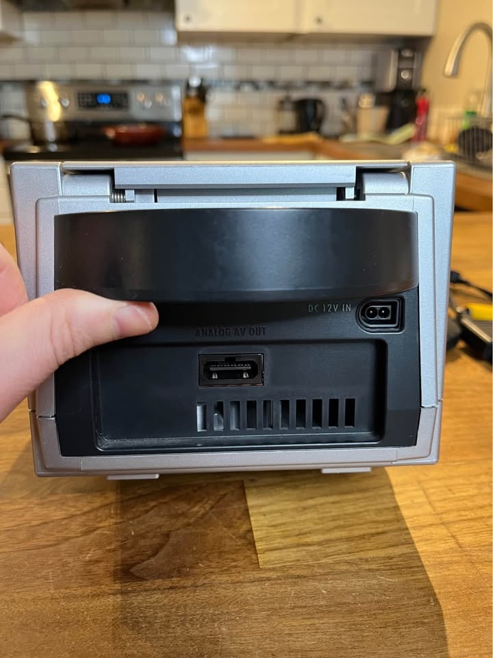 Platinum GameCube + Controller + Cables - photo 5