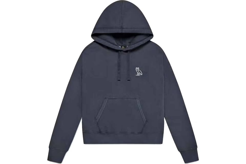 M OVO Garment Dye Hoodie Medium size