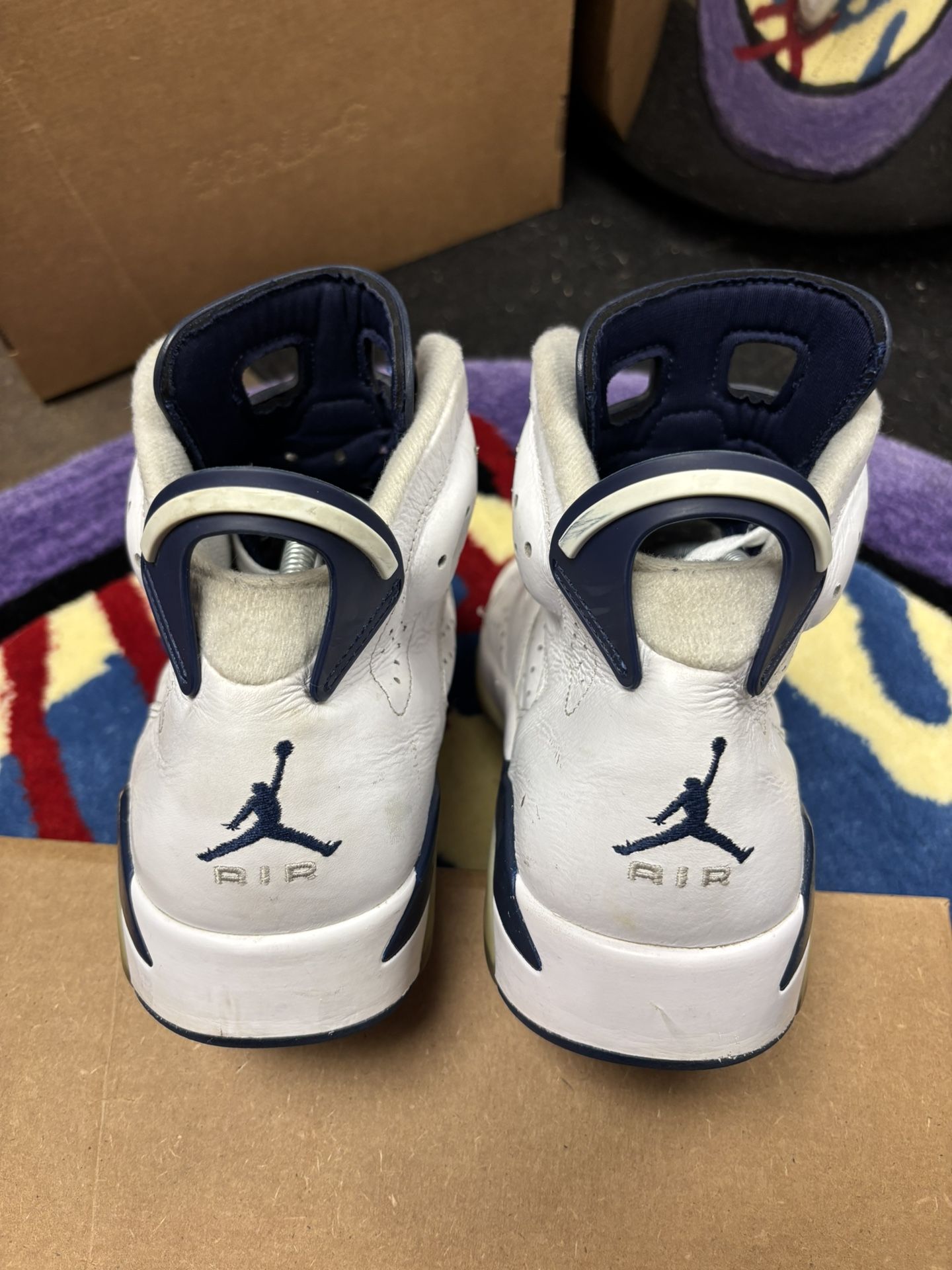 Air Jordan 6 Midnight Navy - photo 4