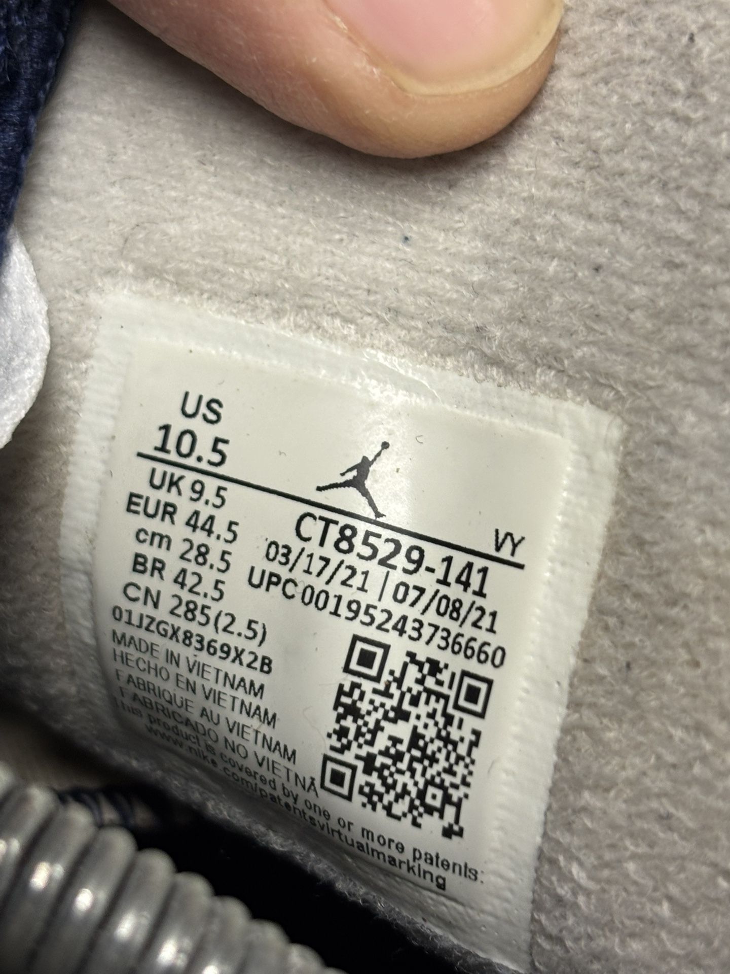 Air Jordan 6 Midnight Navy - photo 5