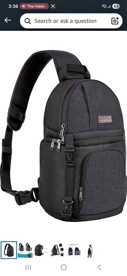 MOSISO Camera Sling Bag