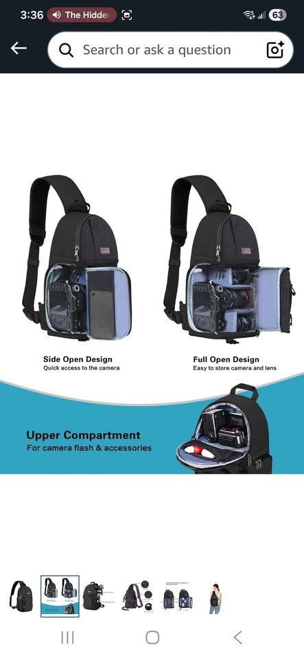 MOSISO Camera Sling Bag - photo 2