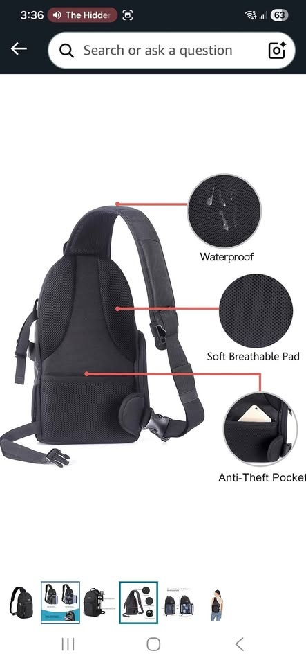 MOSISO Camera Sling Bag - photo 4