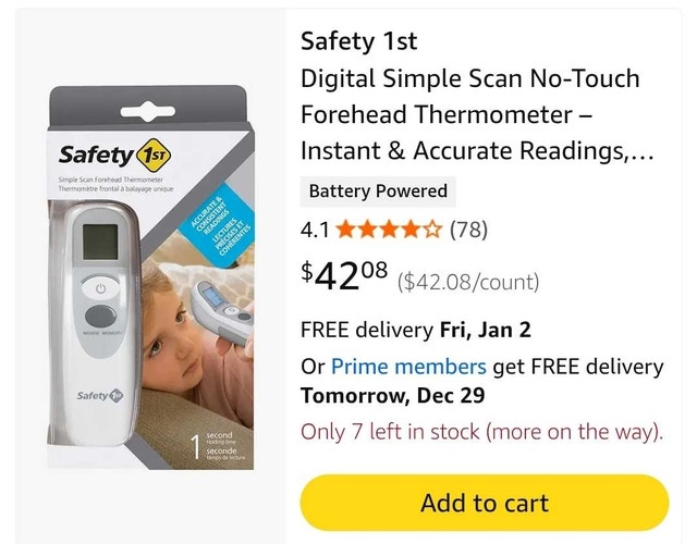 Safety 1st Thermometer - photo 3