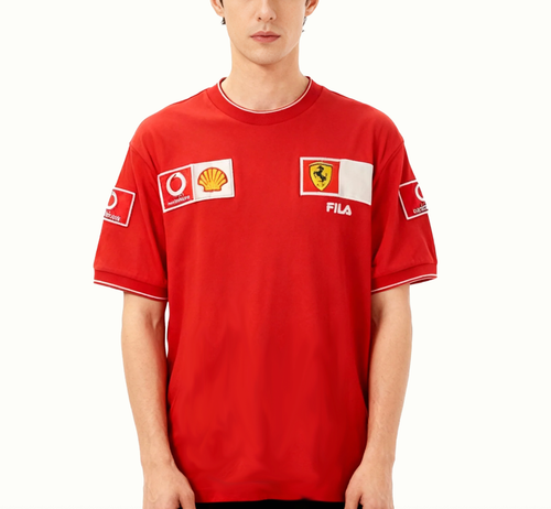 Fila x Ferrari Embroidered Tee (L)