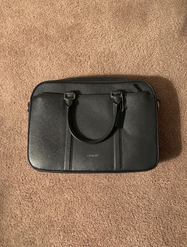 Ink Blue Men’s Coach Bag