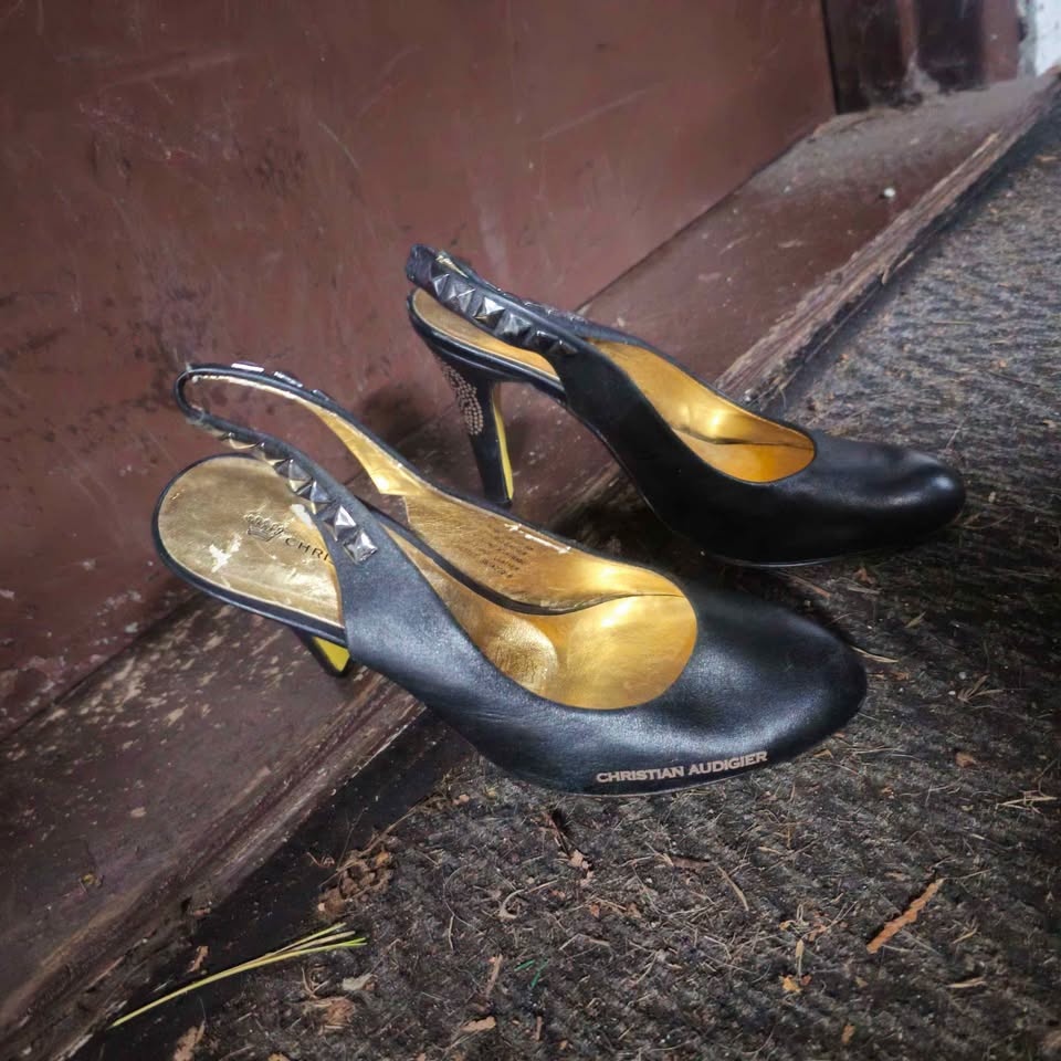 Christian Audigier Skull Heels - photo 4