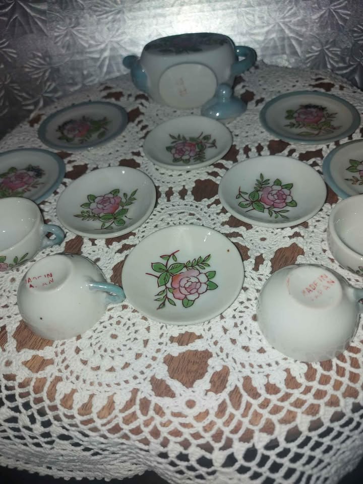 Miniature Japanese tea set - photo 2