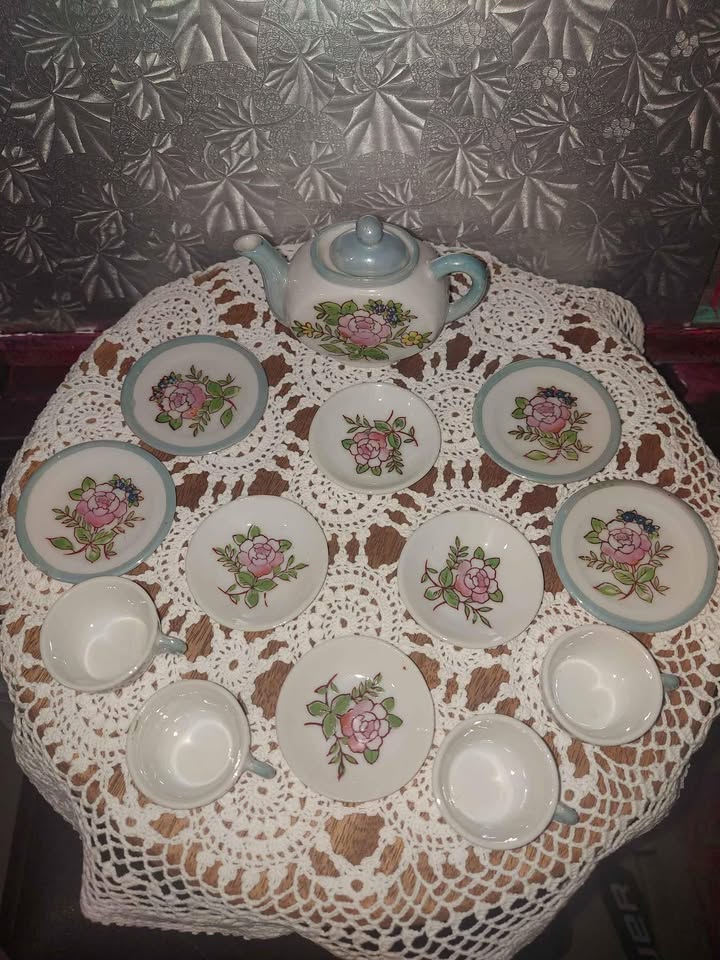 Miniature Japanese tea set - photo 3