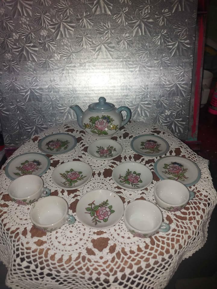 Miniature Japanese tea set - photo 4