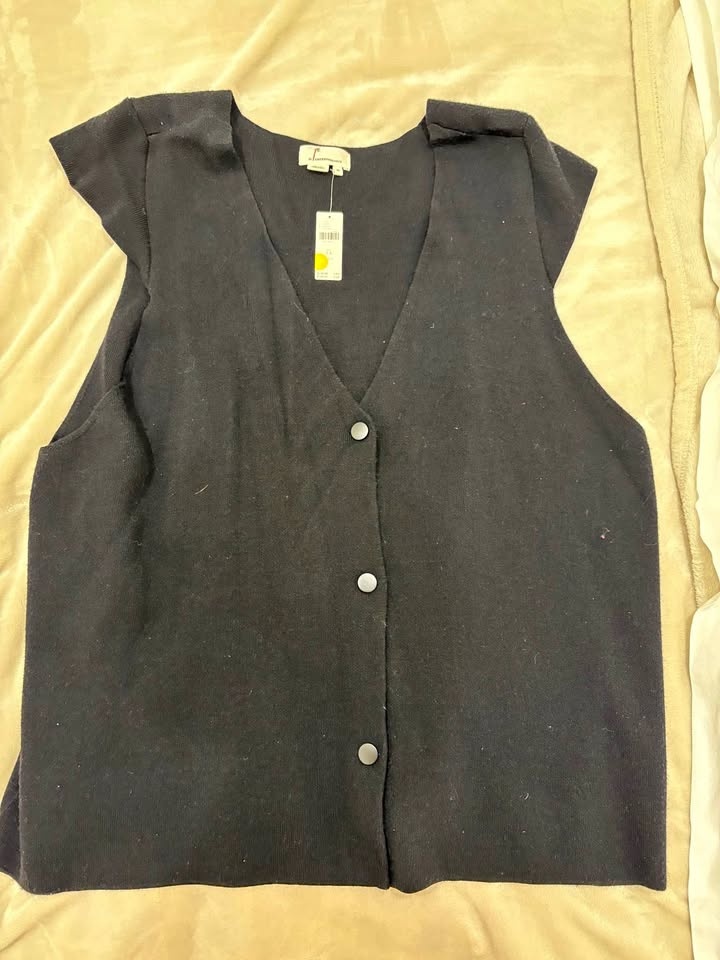 BNWT Anthropologie sweater vest -3X