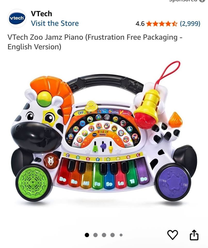 Vtech zoo jamz piano