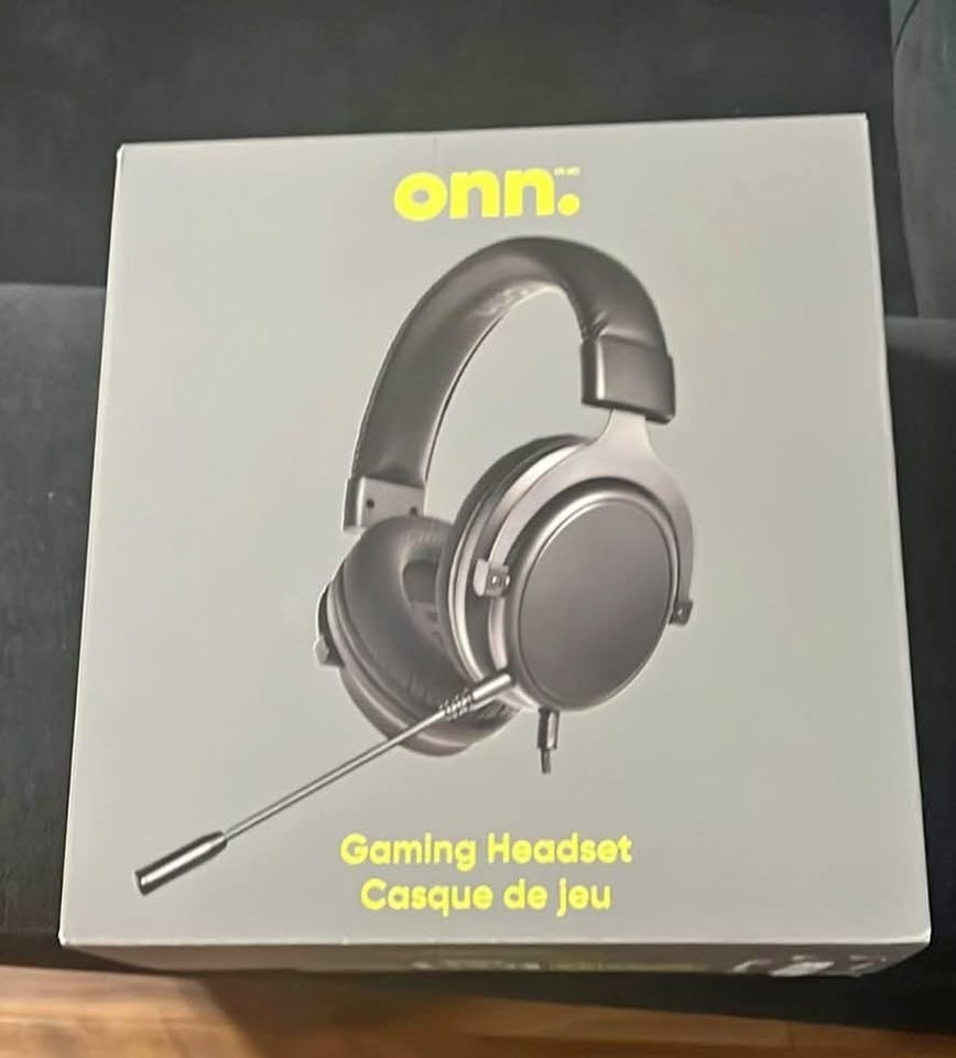 New gaming headset