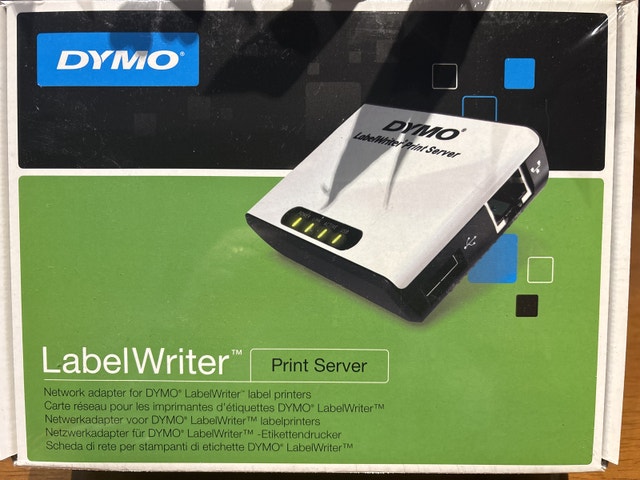 dymo label print server