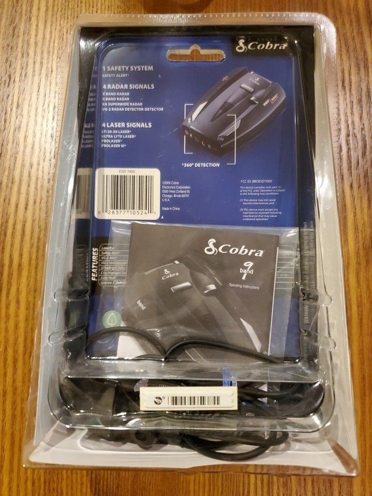 Cobra ESD 7400 Radar Detector - photo 2