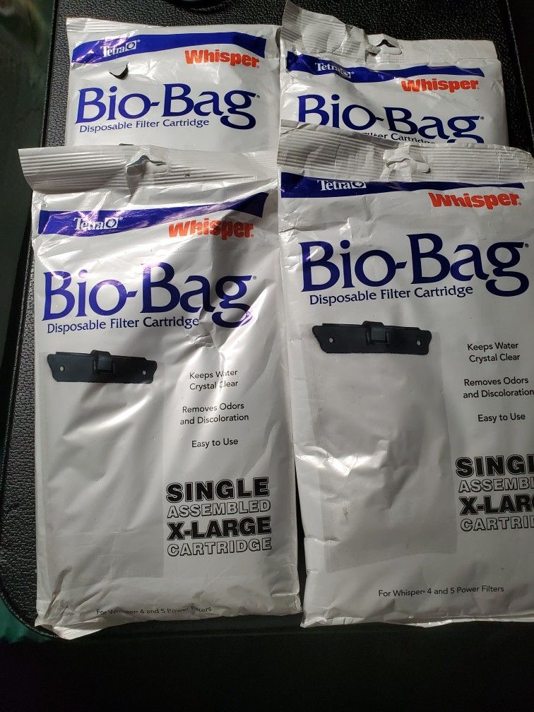 Whisper Bio-Bag X-Large Disposable Filter Cartridge  - 4 Pack - photo 4