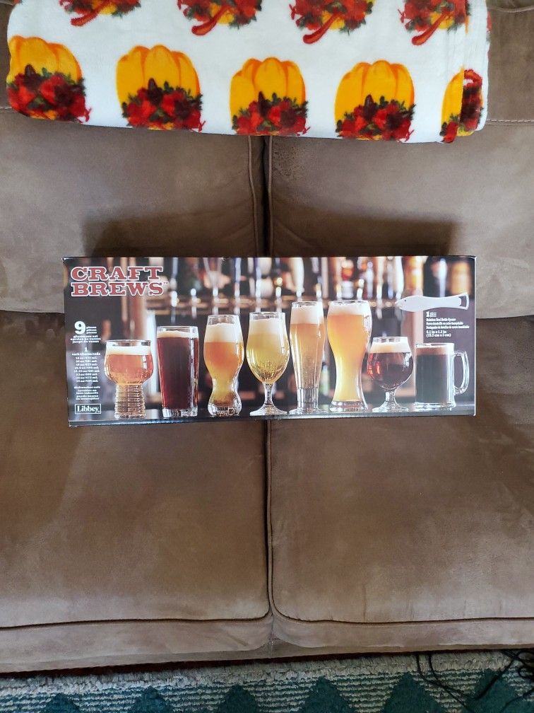 Craft Brews - 9 Piece Glassware Set By Libbey - photo 2