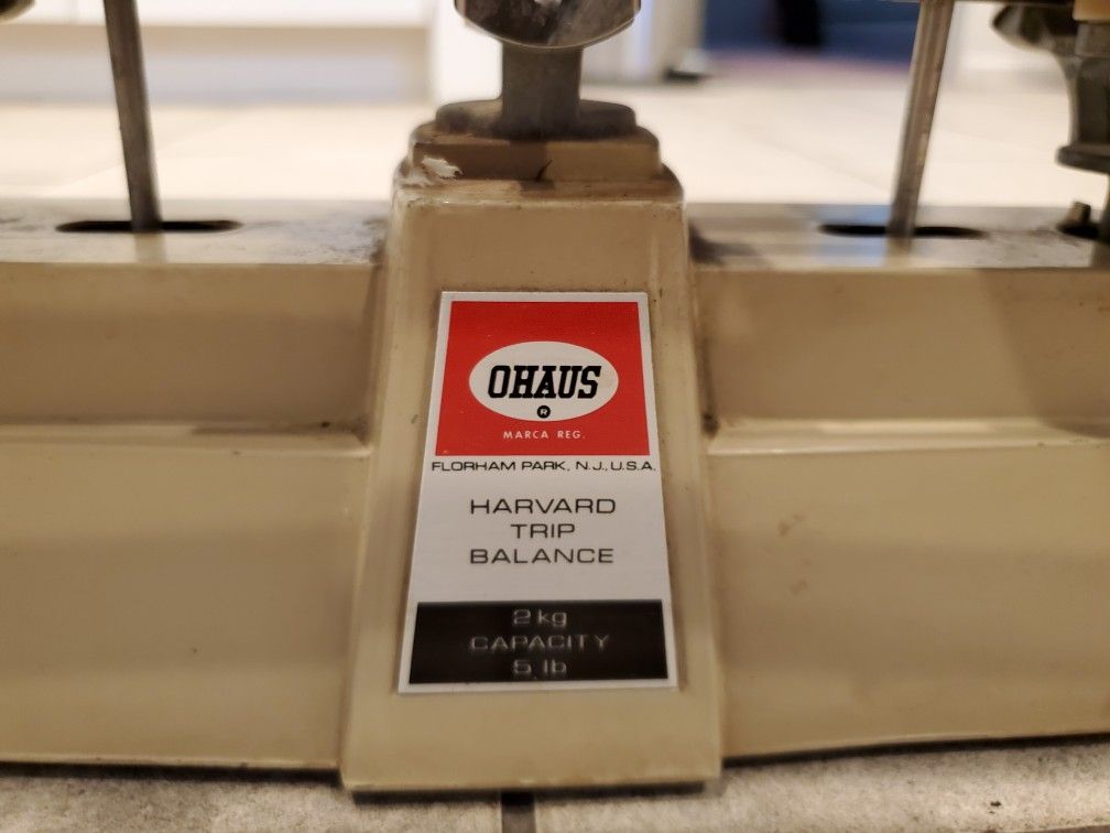 Ohaus Harvard Trip 2-pan Balance Scale 2kg - 5lb - photo 2
