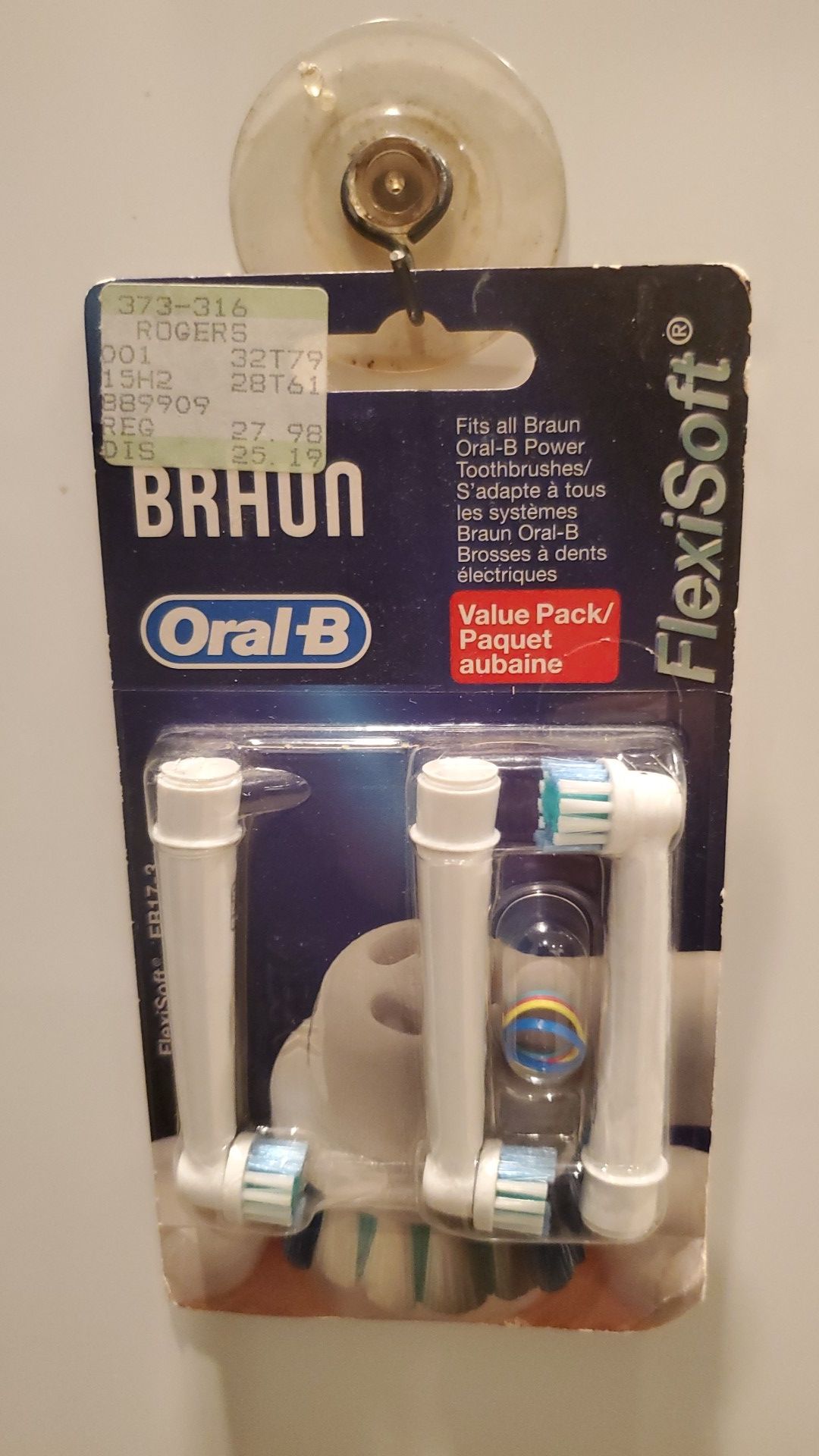 Braun Oral B Power Toothbrush Replacement Heads