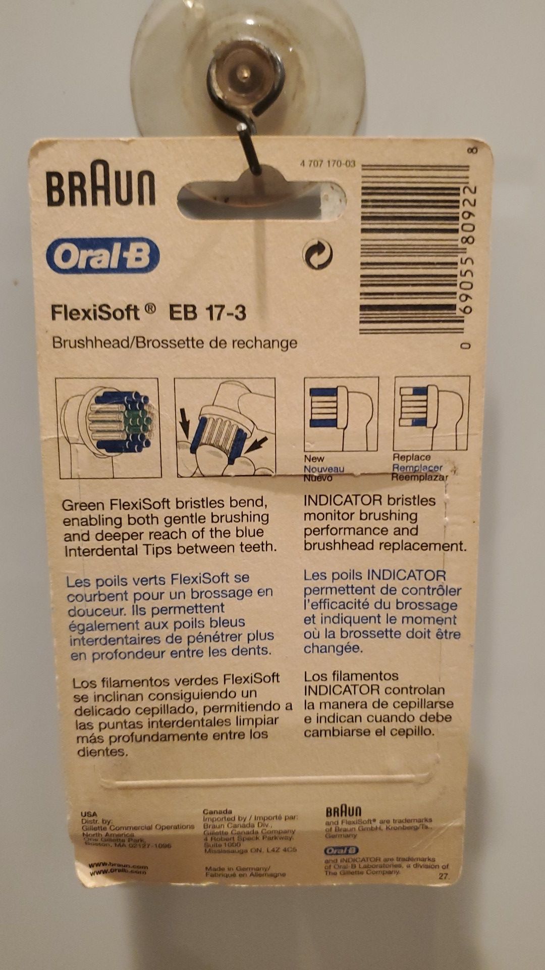 Braun Oral B Power Toothbrush Replacement Heads - photo 2