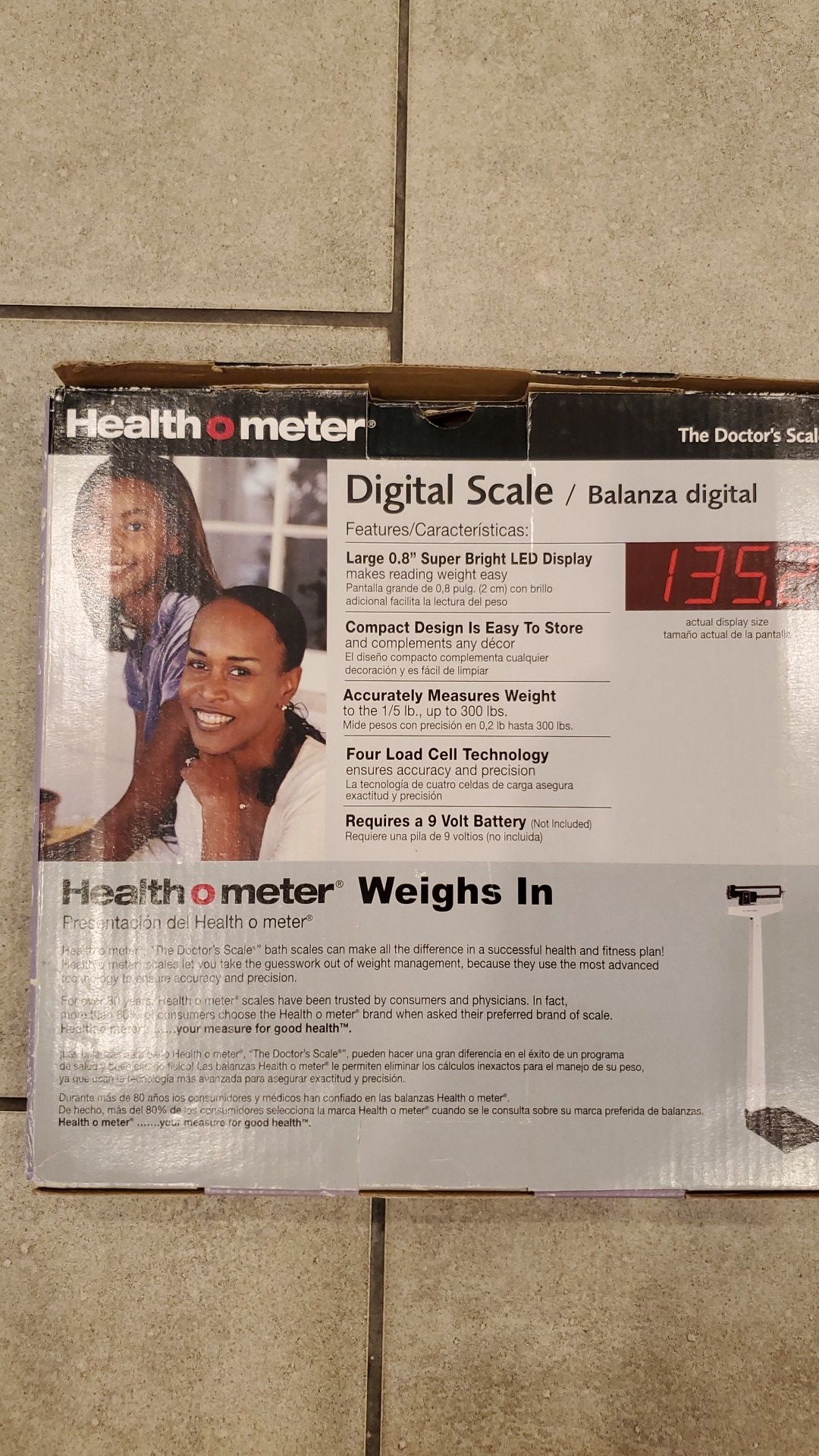 Health o meter - Digital Scale - Brand New - photo 2