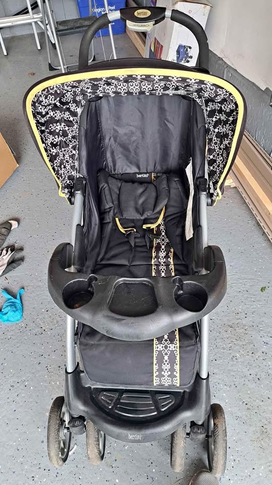 2 strollers big and small