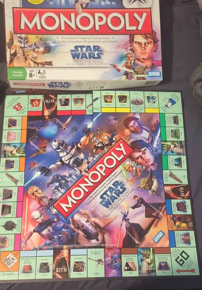 Monopoly Star Wars The Clone Wars - photo 3