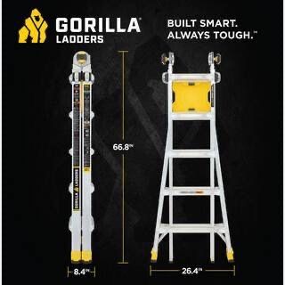 🔥 GORILLA 22ft Multi-Position Ladder