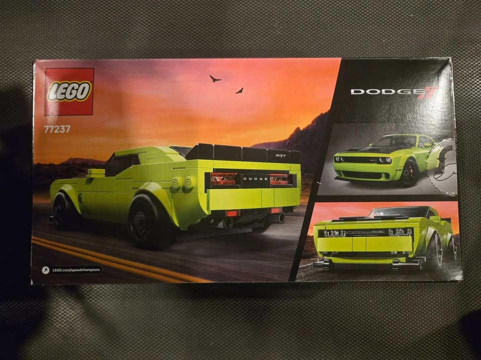 LEGO Speed Champions Dodge Challenger SRT Hellcat 77237 - photo 2