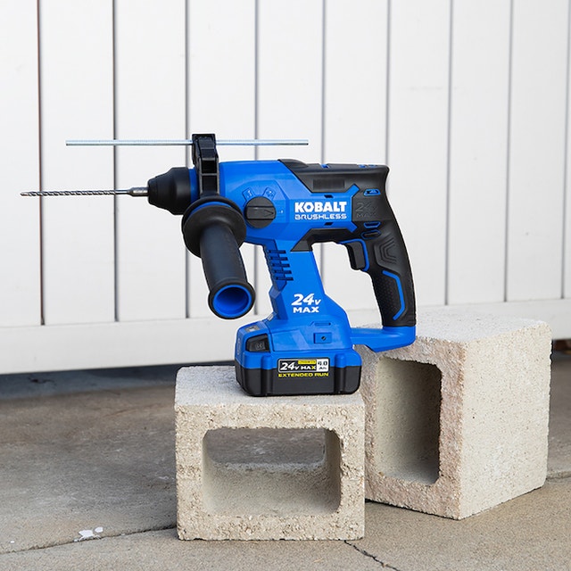 Kobalt 24V Max Rotary Hammer 7/8-in SDS Plus Cordless - photo 4
