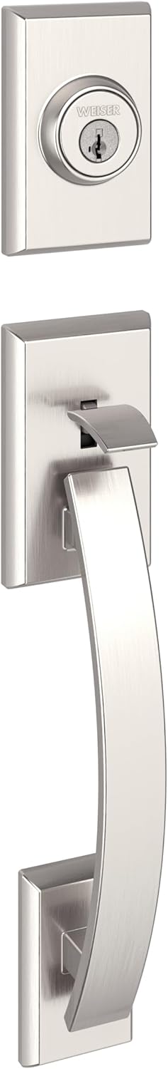 NEW Weiser Tavaris Entry Handle set, Breton Lever - photo 4