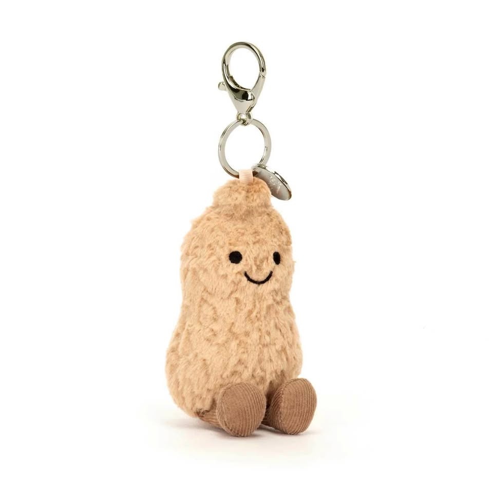 Jellycat Peanut Bag Charm
