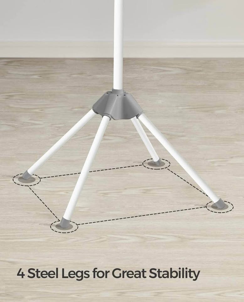 👕 SONGMICS Clothes Drying Rack | 59” Folding Laundry Airer | NEW - photo 4