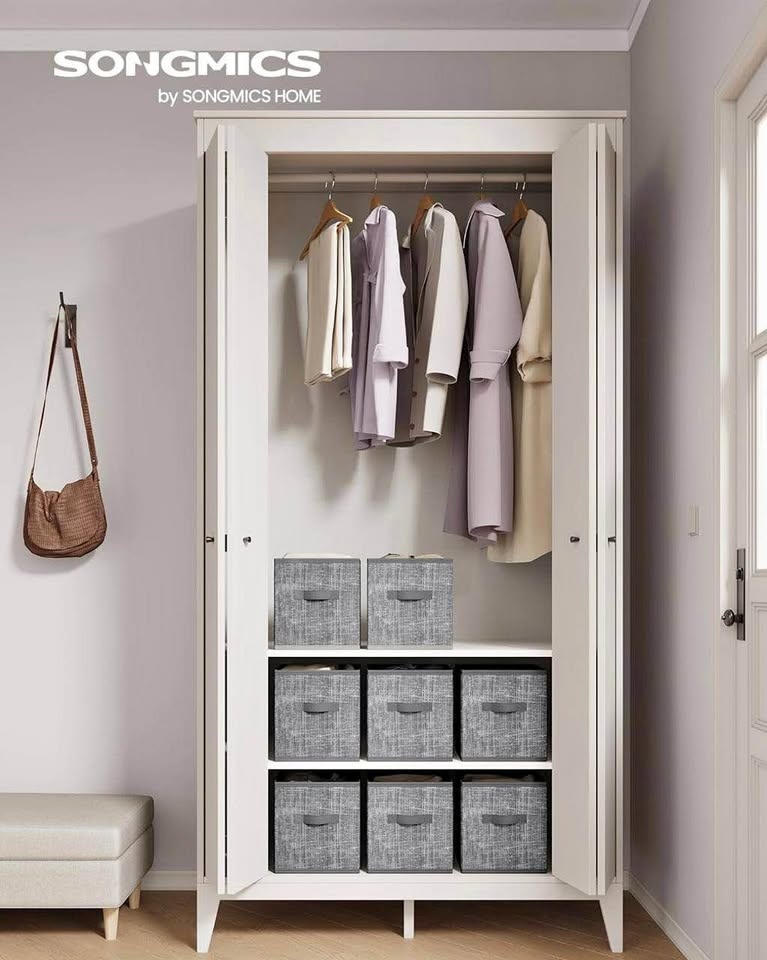 🔥SONGMICS Storage Cubes – Set of 8 | Closet Organizers | NEW