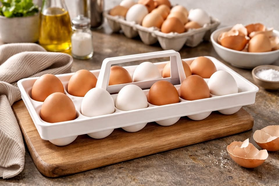 Egg Holder / Egg Carrier – Holds 14 Eggs