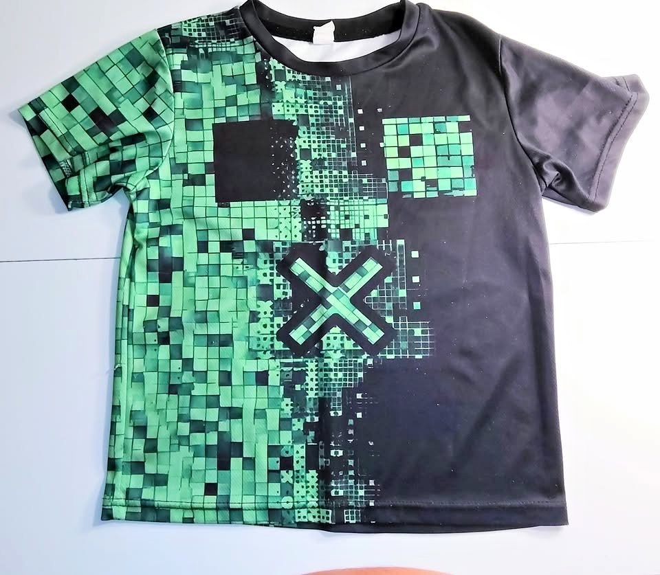 Minecraft-Inspired Shirt (7-8)