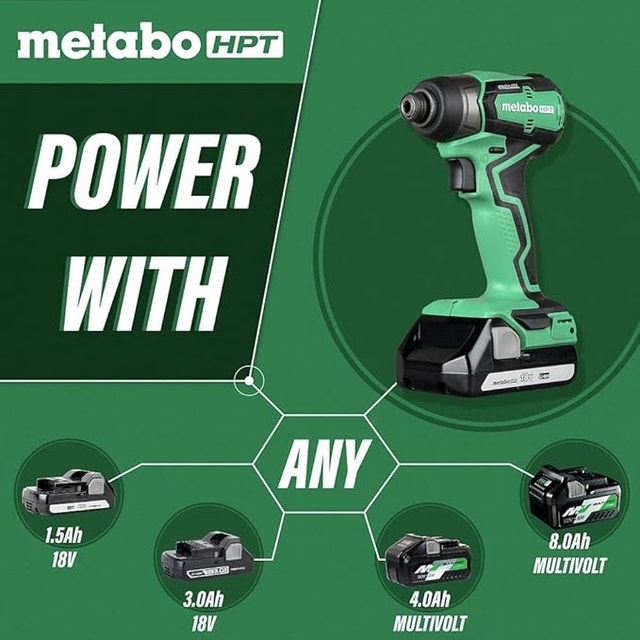 Metabo HPT 18V Brushless Impact Driver Kit - New - photo 4