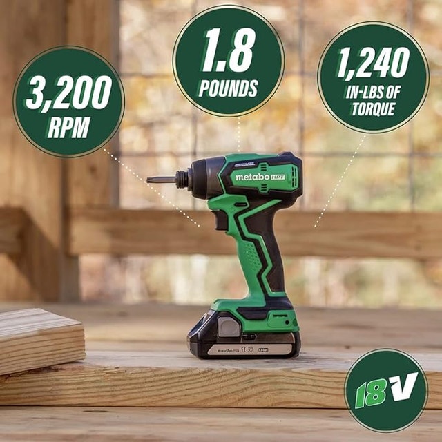 Metabo HPT 18V Brushless Impact Driver Kit - New - photo 5