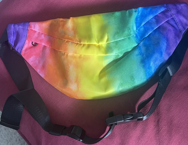 Rainbow Tie Dye Fanny Pack