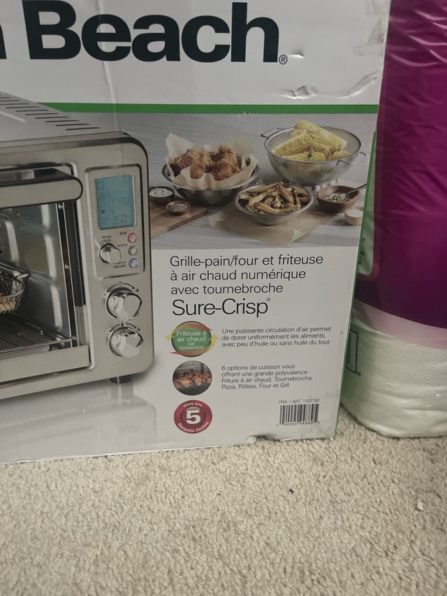 NEW !!!   Hamilton Beach Air Fryer - photo 2
