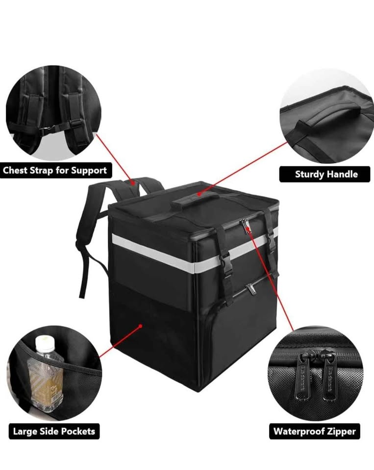 40L Insulated Food Delivery Backpack - photo 3