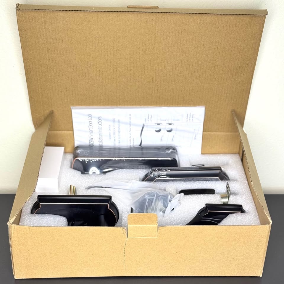 🔒 Fingerprint Smart Front Door Lock Set – Keyless Entry! Deadbol - photo 4