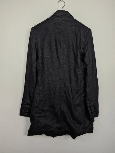 Reformation Maxwell linen black blazer dress Medium - photo 4