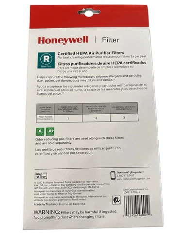 Honeywell R-type hepa filter - photo 3